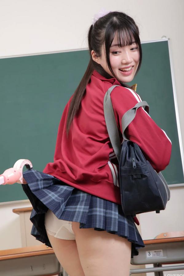   [LOVEPOP] Miku Arima 有馬美玖 Photoset 15 教室校服运动外套蕾丝内衣私房写真第14张图片