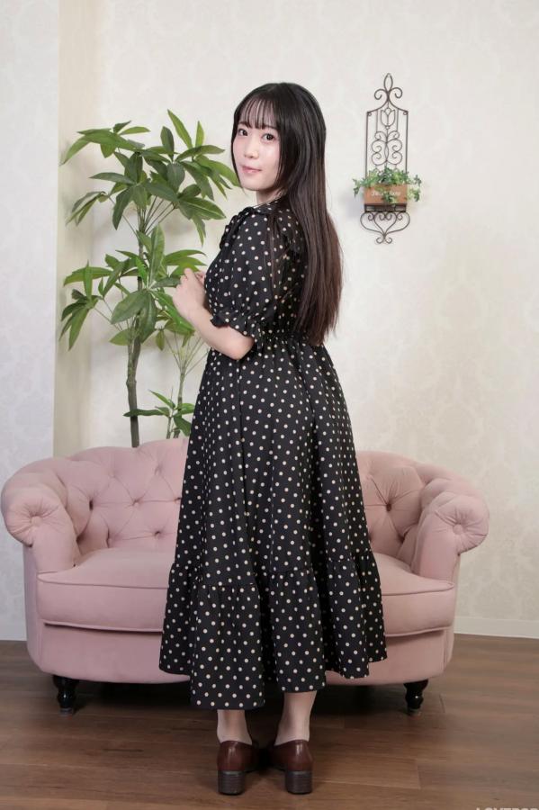   [LOVEPOP] Miku Arima 有馬美玖 Photoset 13 黑色波点裙优雅家居私房写真第7张图片