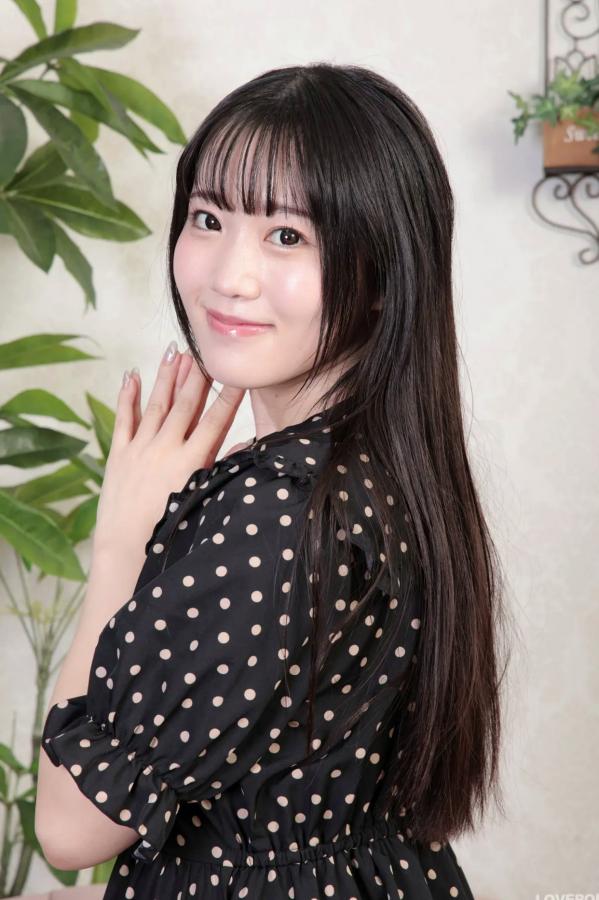   [LOVEPOP] Miku Arima 有馬美玖 Photoset 13 黑色波点裙优雅家居私房写真第9张图片
