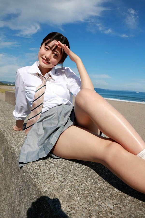   白濱美兎 - なぁぜなぁぜ？ 日本清纯美少女泳池比基尼与湿身浴室写真第79张图片