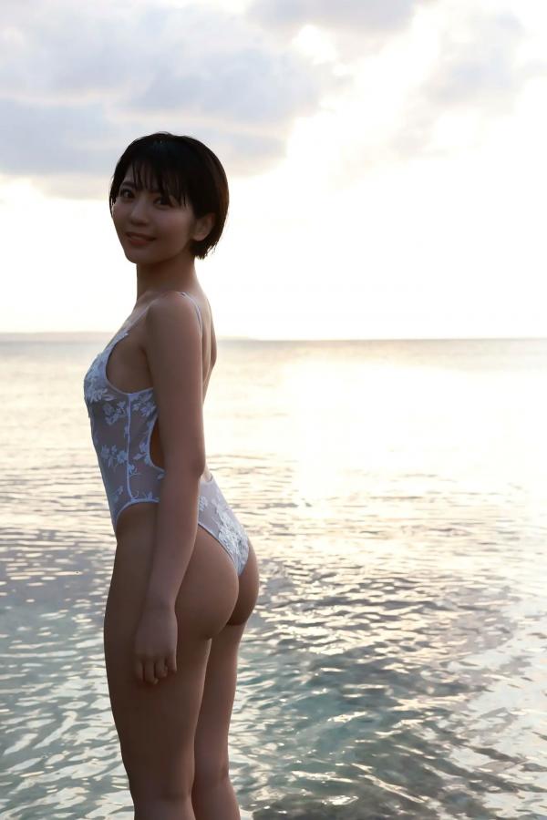   佐々木萌香 - 情熱の美尻クイーン 日系家居私房与海边性感写真第3张图片