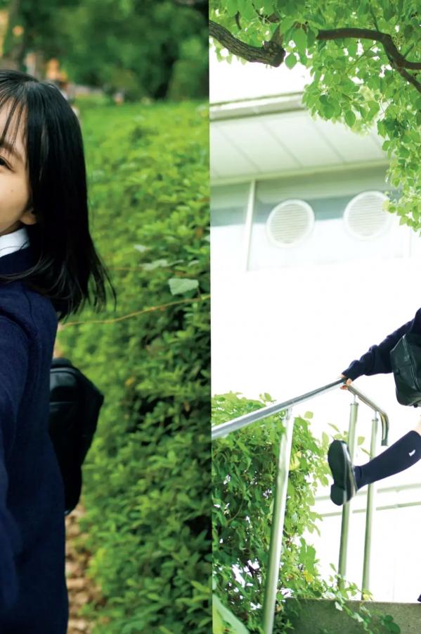    大野愛実 - 空色の未来 日系校服清纯少女写真 户外清新治愈照第6张图片