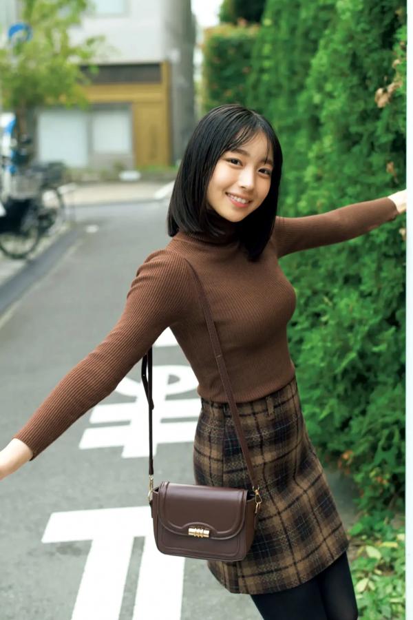    大野愛実 - 空色の未来 日系校服清纯少女写真 户外清新治愈照第21张图片