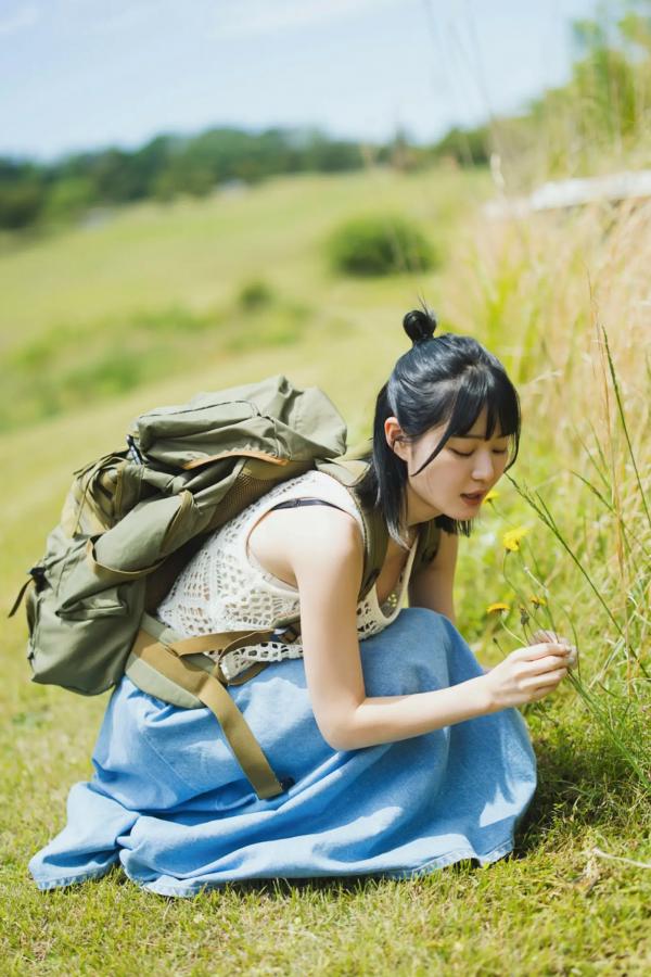    《いけちゃん - WANDERER》日本清纯女神性感比基尼美腿户外写真第3张图片