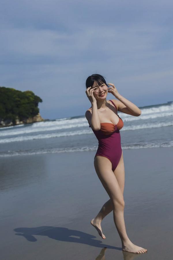    《いけちゃん - WANDERER》日本清纯女神性感比基尼美腿户外写真第70张图片