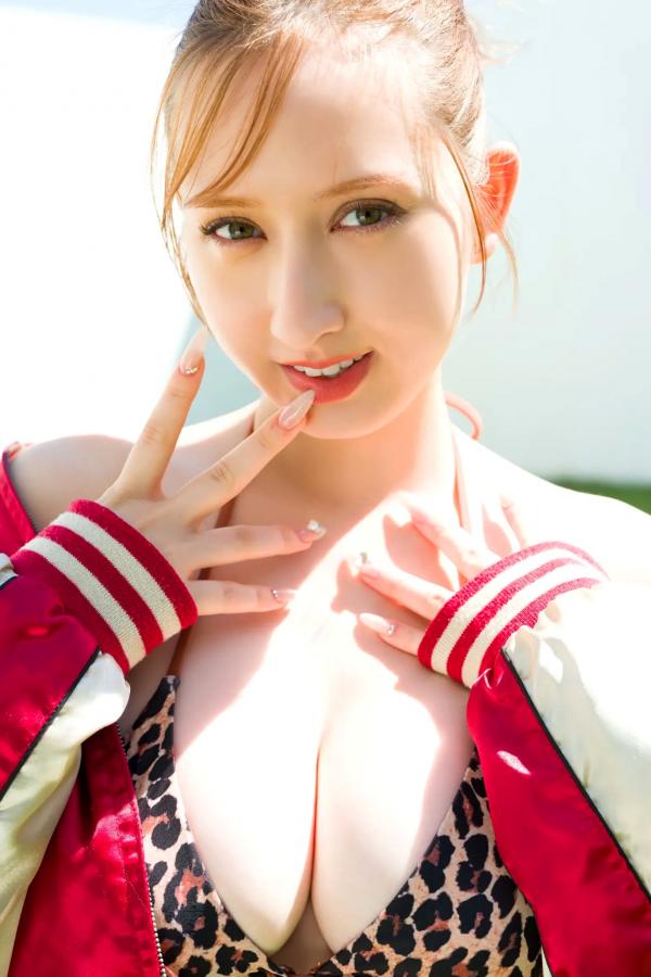    仙北谷ハンナ - 咲き乱れっ！日系性感女神 豹纹比基尼与内衣私房写真第33张图片
