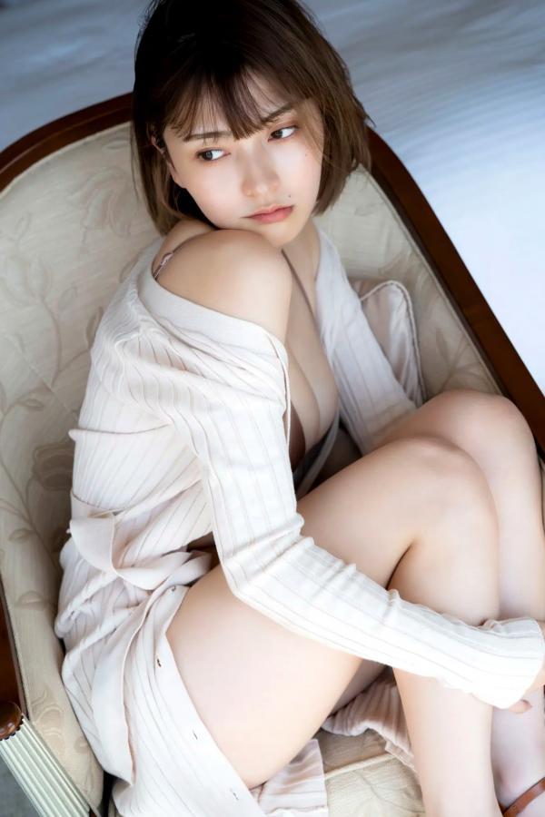   櫻井音乃 - 阳光彩虹比基尼与黑色高叉泳装性感写真 极品美胸诱惑第6张图片