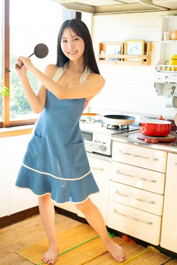   橘舞 - 安心してください！日本女神家居比基尼与浴室湿身性感写真第2张图片