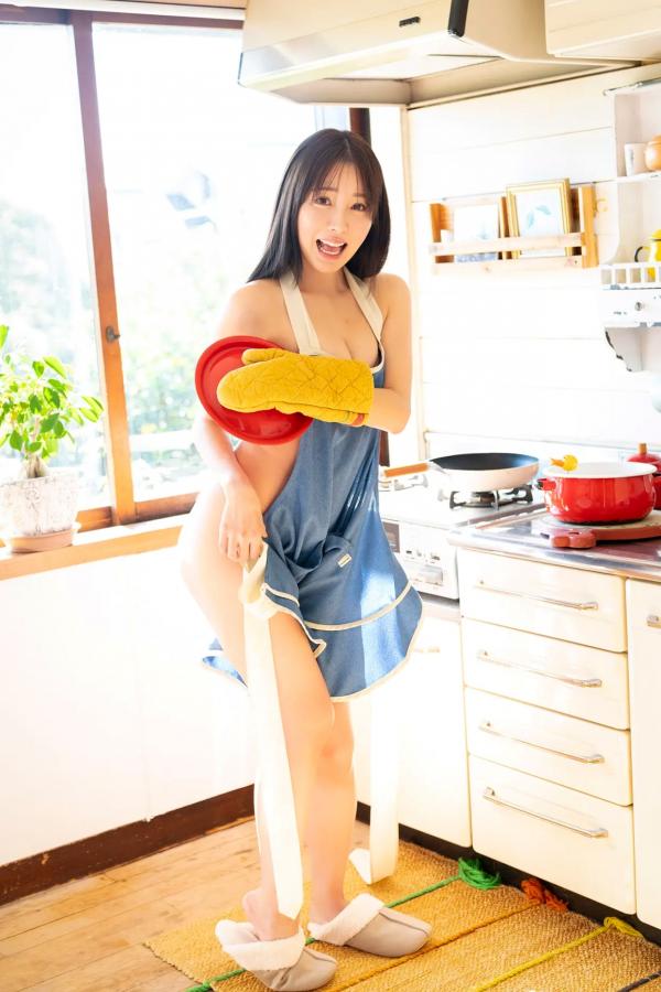   橘舞 - 安心してください！日本女神家居比基尼与浴室湿身性感写真第9张图片