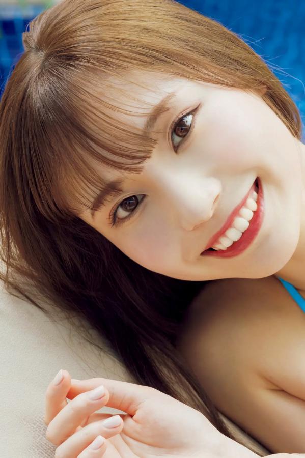   川越紗彩 - なんとかなるなる 户外泳池与清凉内衣私房写真第9张图片