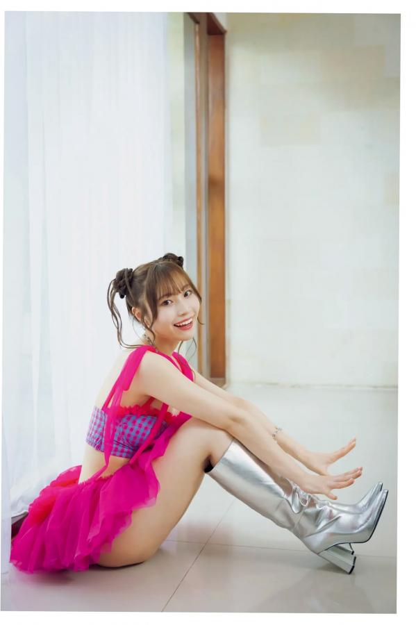   川越紗彩 - なんとかなるなる 户外泳池与清凉内衣私房写真第38张图片