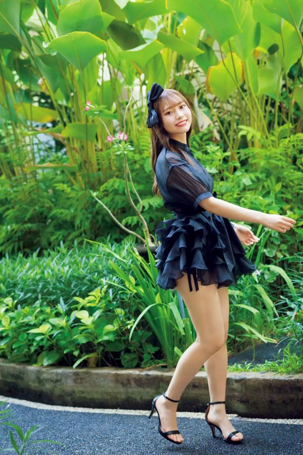   川越紗彩 - なんとかなるなる 户外泳池与清凉内衣私房写真第67张图片