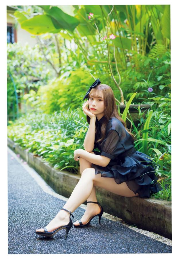   川越紗彩 - なんとかなるなる 户外泳池与清凉内衣私房写真第68张图片