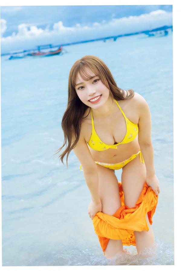   川越紗彩 - なんとかなるなる 户外泳池与清凉内衣私房写真第82张图片