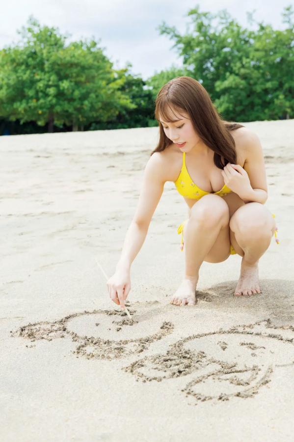   川越紗彩 - なんとかなるなる 户外泳池与清凉内衣私房写真第88张图片