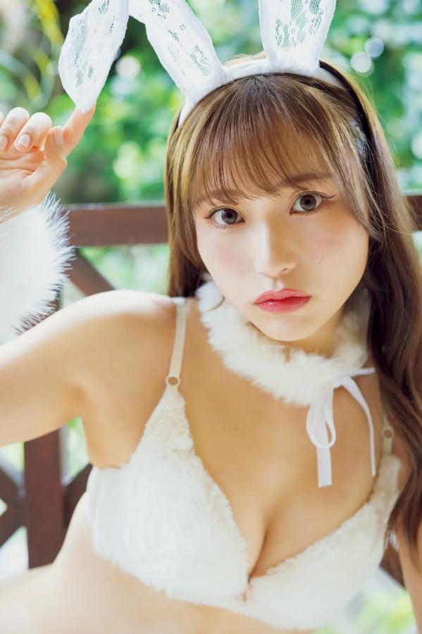   川越紗彩 - なんとかなるなる 户外泳池与清凉内衣私房写真第95张图片