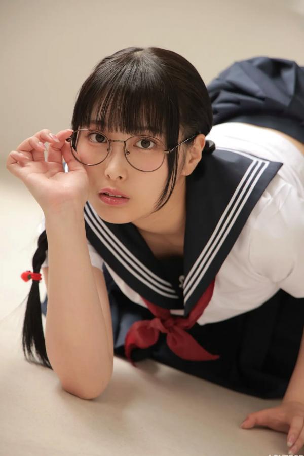   [LOVEPOP] Marina Asakawa 浅川まりな Photoset 02 日系眼镜水手服清纯校服美腿写真第78张图片