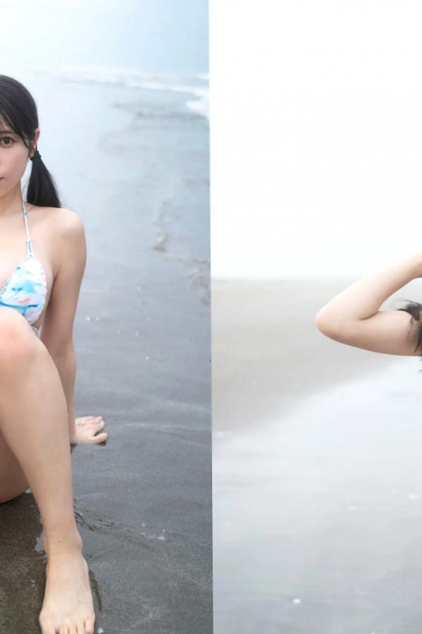   七瀬なな - 無敵のVenus：日本女神浴室湿身诱惑与户外比基尼和服写真第9张图片