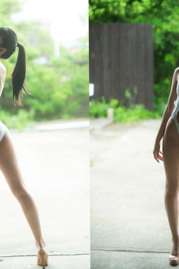   七瀬なな - 無敵のVenus：日本女神浴室湿身诱惑与户外比基尼和服写真第20张图片