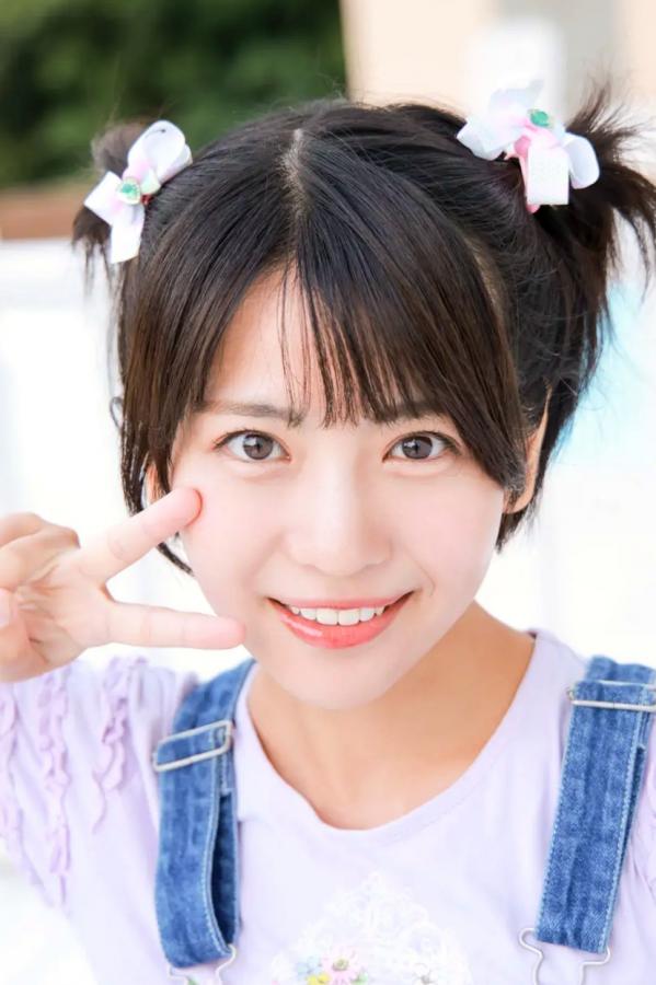   [LOVEPOP] Moeka Sasaki 佐々木萌香 Photoset 28 户外双马尾牛仔裙清纯写真第5张图片
