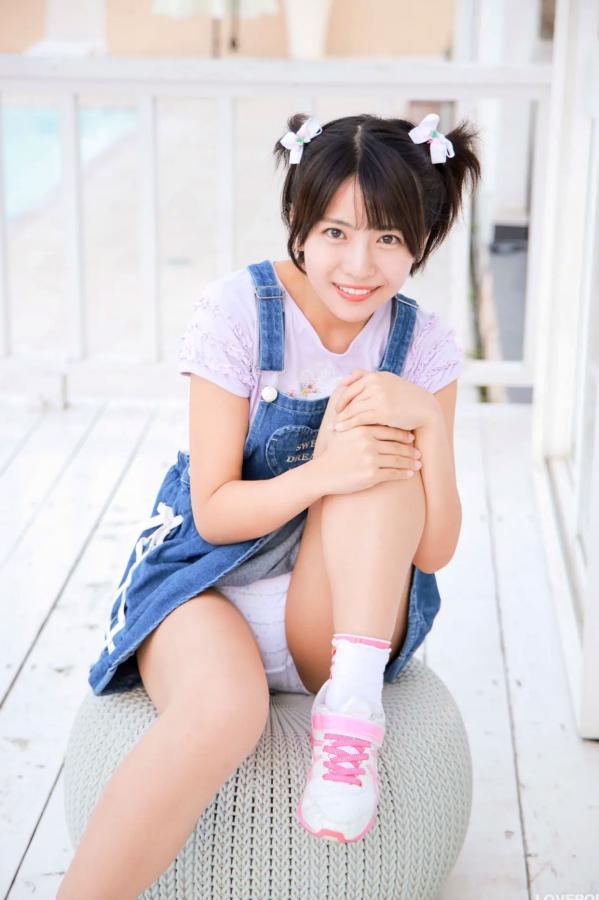   [LOVEPOP] Moeka Sasaki 佐々木萌香 Photoset 28 户外双马尾牛仔裙清纯写真第20张图片