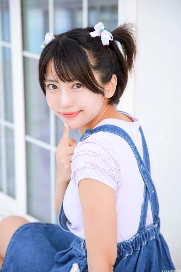   [LOVEPOP] Moeka Sasaki 佐々木萌香 Photoset 28 户外双马尾牛仔裙清纯写真第34张图片