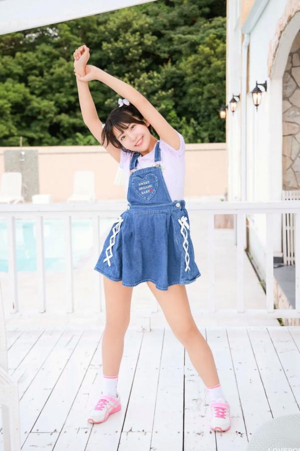   [LOVEPOP] Moeka Sasaki 佐々木萌香 Photoset 28 户外双马尾牛仔裙清纯写真第37张图片