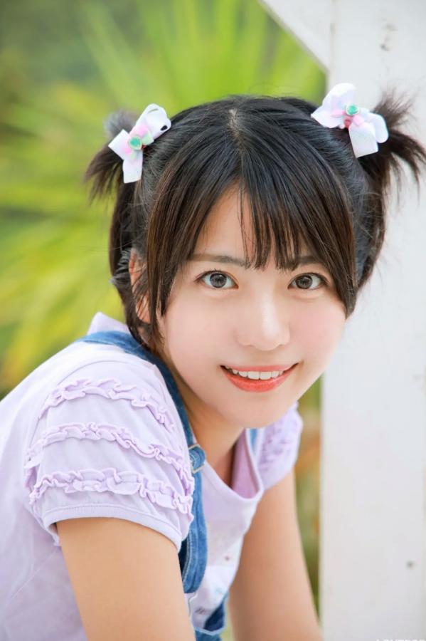   [LOVEPOP] Moeka Sasaki 佐々木萌香 Photoset 28 户外双马尾牛仔裙清纯写真第45张图片