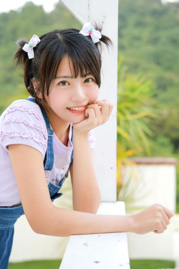   [LOVEPOP] Moeka Sasaki 佐々木萌香 Photoset 28 户外双马尾牛仔裙清纯写真第46张图片