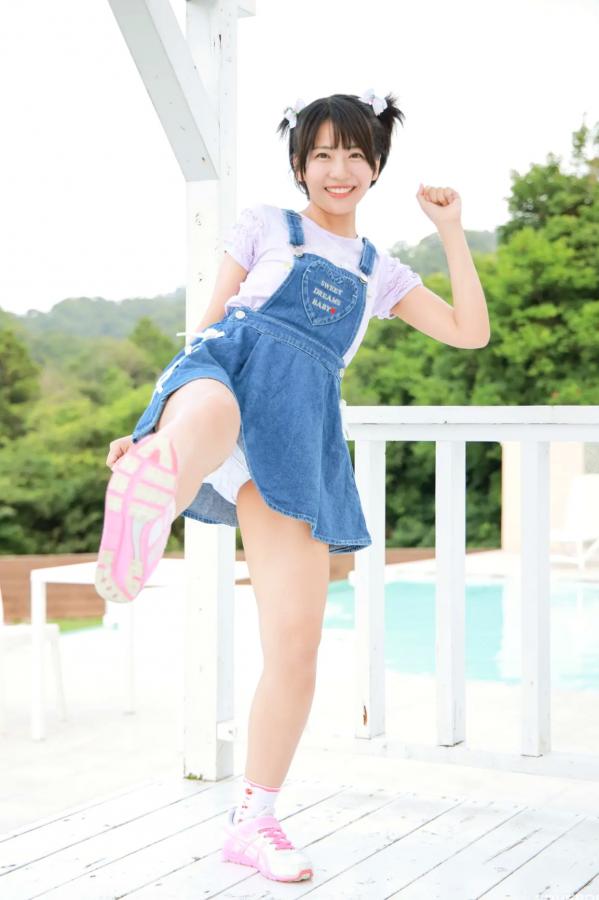   [LOVEPOP] Moeka Sasaki 佐々木萌香 Photoset 28 户外双马尾牛仔裙清纯写真第49张图片