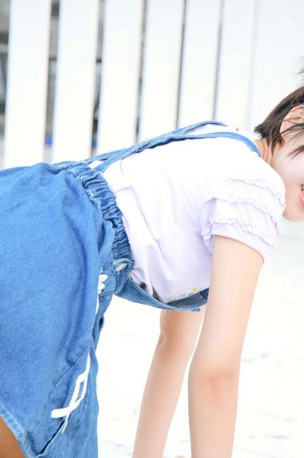   [LOVEPOP] Moeka Sasaki 佐々木萌香 Photoset 28 户外双马尾牛仔裙清纯写真第55张图片