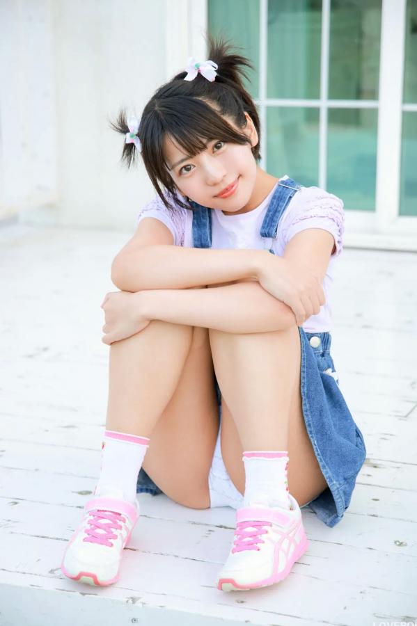   [LOVEPOP] Moeka Sasaki 佐々木萌香 Photoset 28 户外双马尾牛仔裙清纯写真第57张图片
