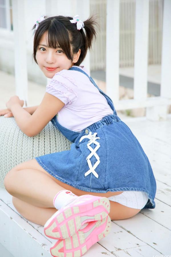   [LOVEPOP] Moeka Sasaki 佐々木萌香 Photoset 28 户外双马尾牛仔裙清纯写真第62张图片