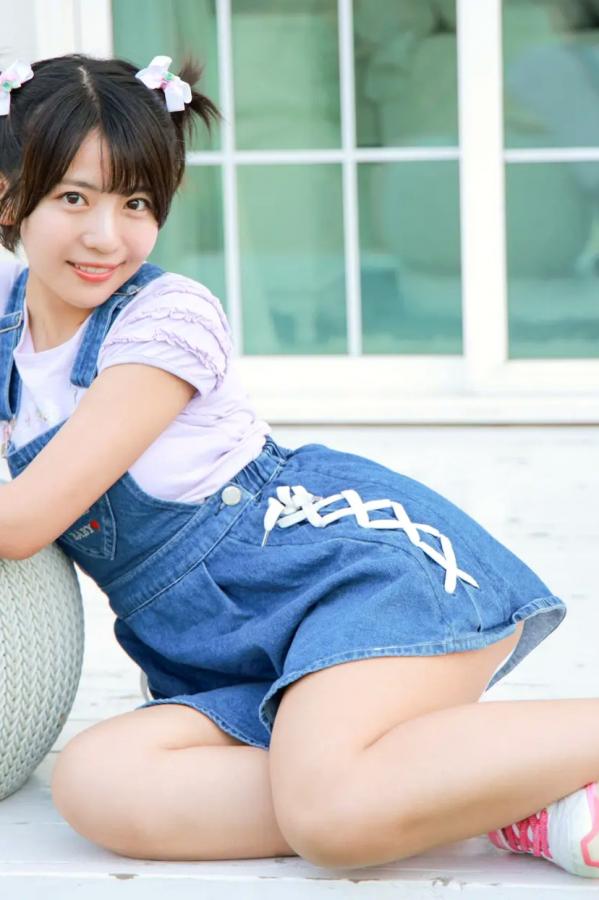   [LOVEPOP] Moeka Sasaki 佐々木萌香 Photoset 28 户外双马尾牛仔裙清纯写真第65张图片