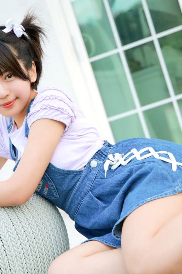   [LOVEPOP] Moeka Sasaki 佐々木萌香 Photoset 28 户外双马尾牛仔裙清纯写真第67张图片