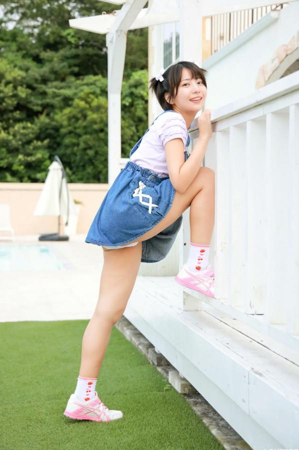   [LOVEPOP] Moeka Sasaki 佐々木萌香 Photoset 28 户外双马尾牛仔裙清纯写真第72张图片