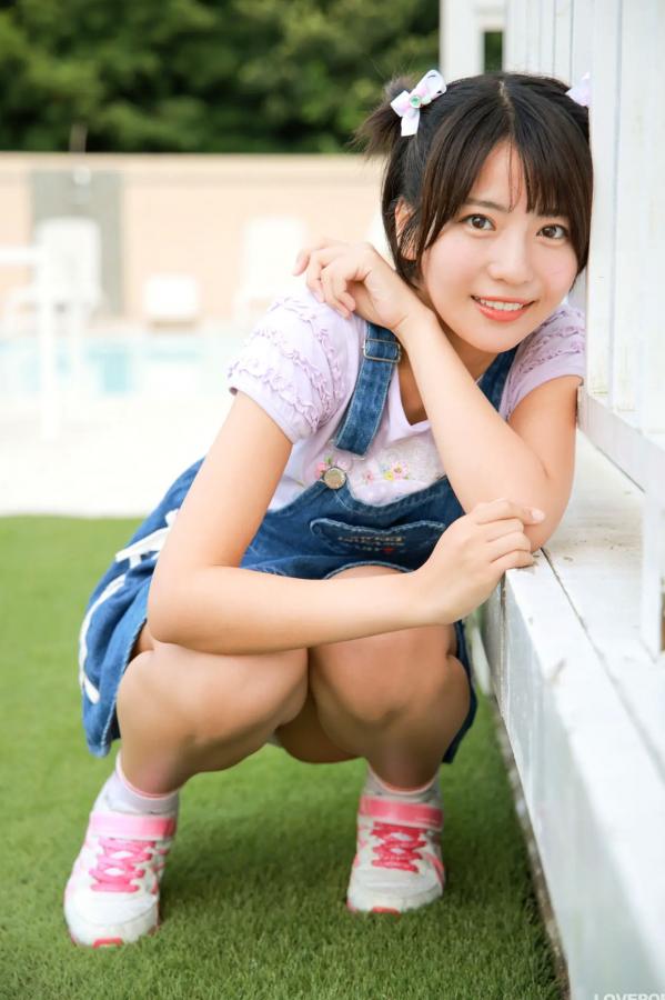   [LOVEPOP] Moeka Sasaki 佐々木萌香 Photoset 28 户外双马尾牛仔裙清纯写真第85张图片