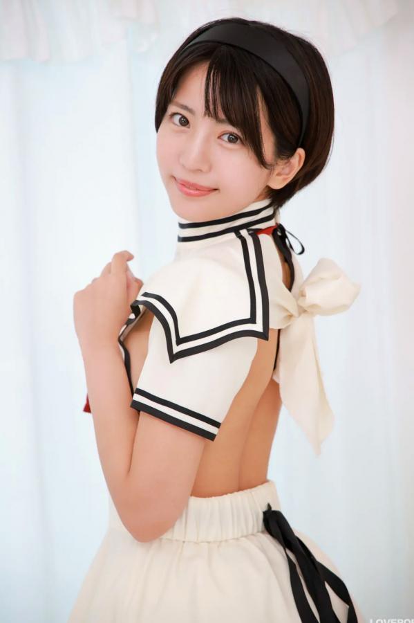    [LOVEPOP] Moeka Sasaki 佐々木萌香 Photoset 27 日系露背女仆装清新私房写真第4张图片