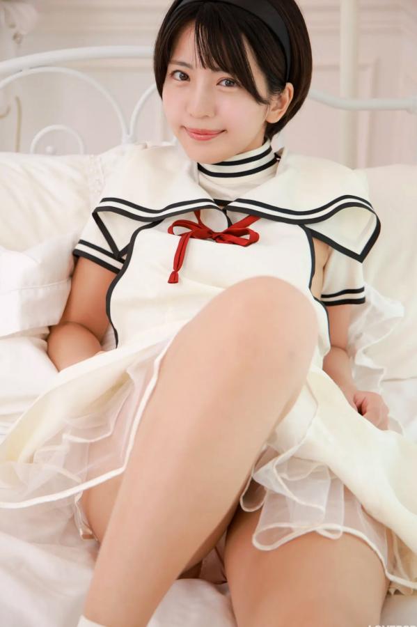    [LOVEPOP] Moeka Sasaki 佐々木萌香 Photoset 27 日系露背女仆装清新私房写真第54张图片