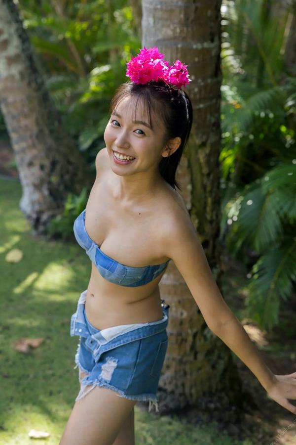   志田音々 夏威夷假期清纯比基尼与居家写真 治愈系美图第10张图片