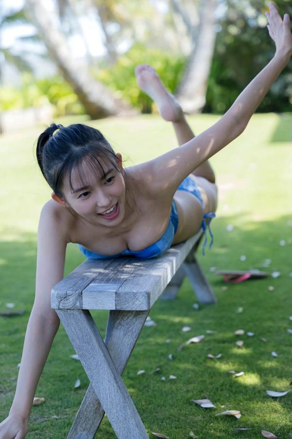   志田音々 夏威夷假期清纯比基尼与居家写真 治愈系美图第14张图片