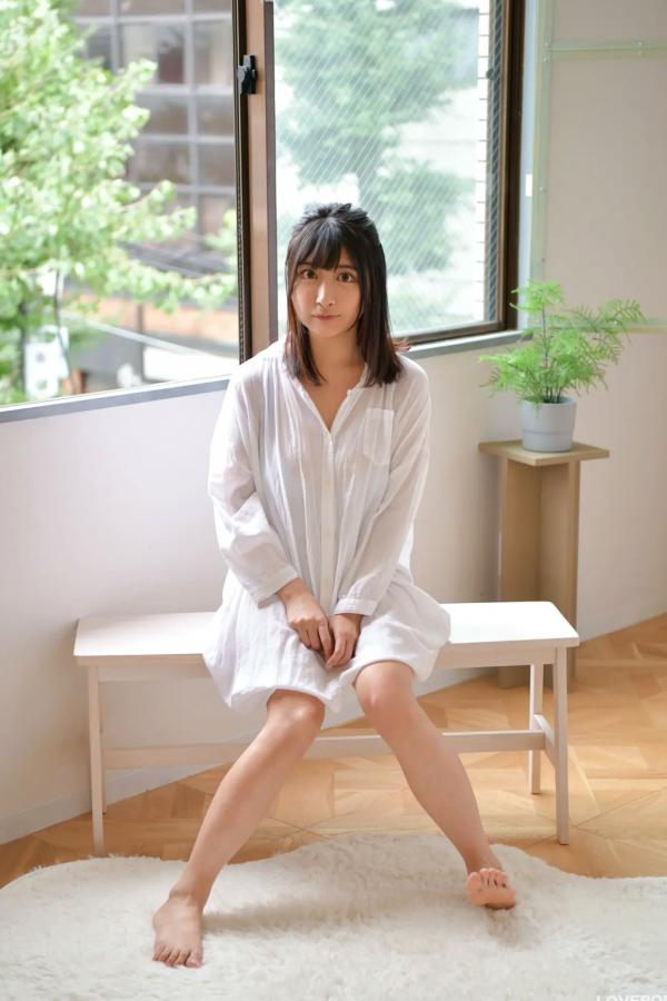 市原薫  [LOVEPOP] Kaoru Ichihara 市原薫 Photoset 04 日系家居白衬衫内衣私房性感写真第1张图片