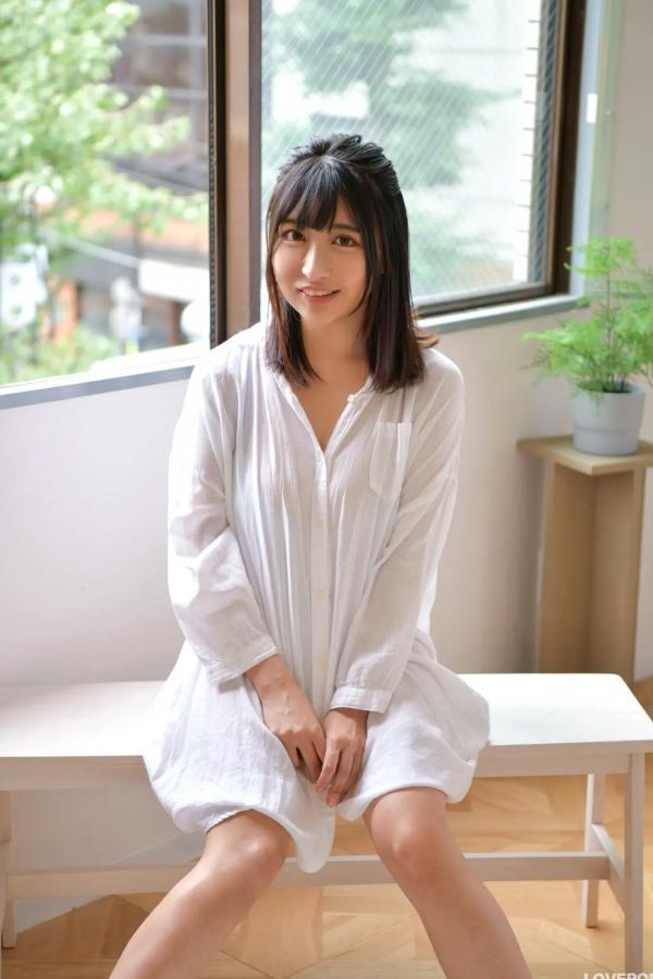 市原薫  [LOVEPOP] Kaoru Ichihara 市原薫 Photoset 04 日系家居白衬衫内衣私房性感写真第2张图片