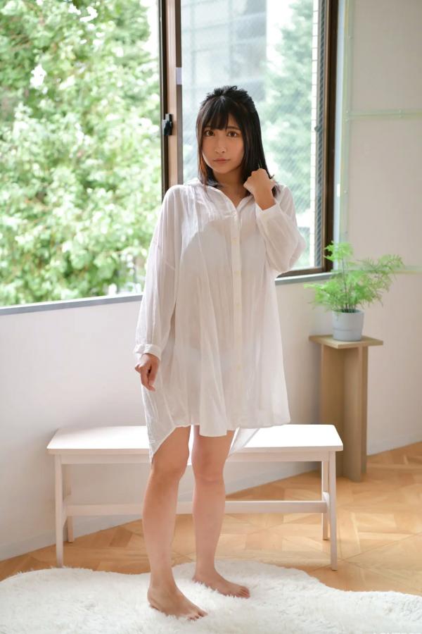 市原薫  [LOVEPOP] Kaoru Ichihara 市原薫 Photoset 04 日系家居白衬衫内衣私房性感写真第12张图片