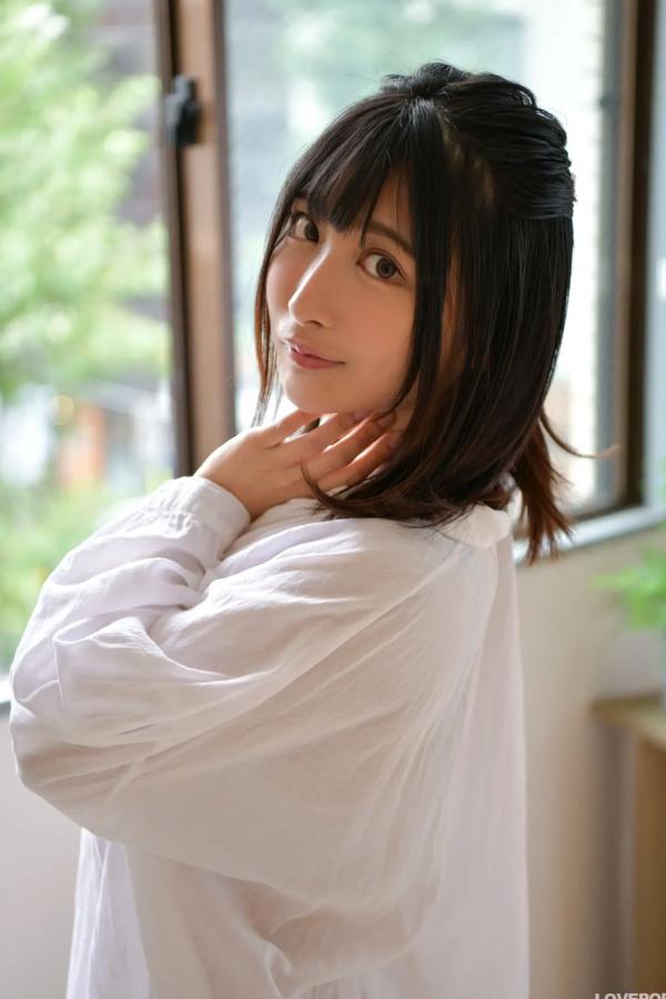 市原薫  [LOVEPOP] Kaoru Ichihara 市原薫 Photoset 04 日系家居白衬衫内衣私房性感写真第15张图片