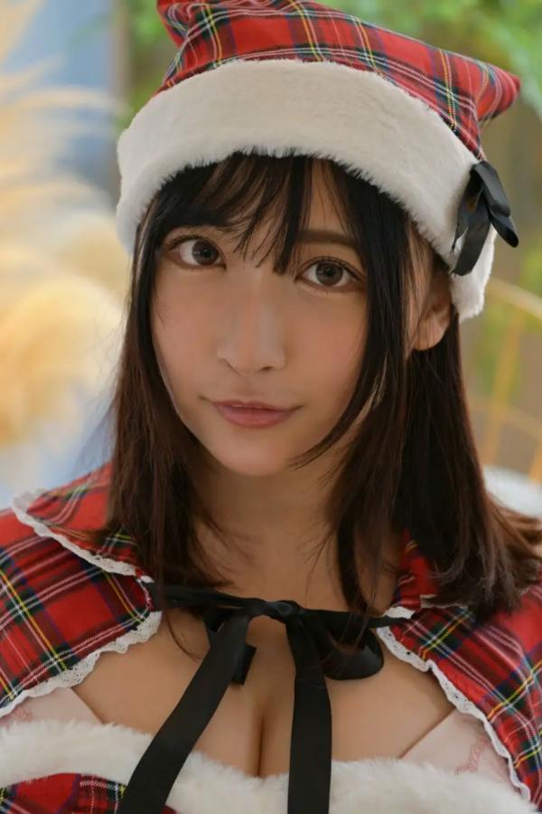市原薫  [LOVEPOP] Kaoru Ichihara 市原薫 Photoset 03 圣诞格子裙俏皮可爱角色扮演第80张图片