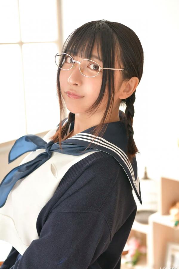 市原薫  [LOVEPOP] Kaoru Ichihara 市原薫 Photoset 01 日本清纯校服黑丝制服写真第15张图片