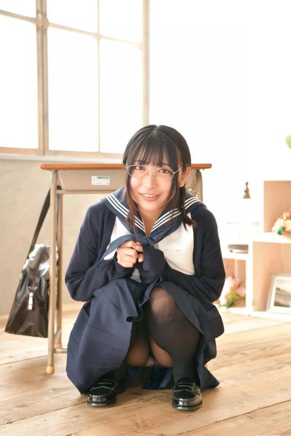 市原薫  [LOVEPOP] Kaoru Ichihara 市原薫 Photoset 01 日本清纯校服黑丝制服写真第27张图片