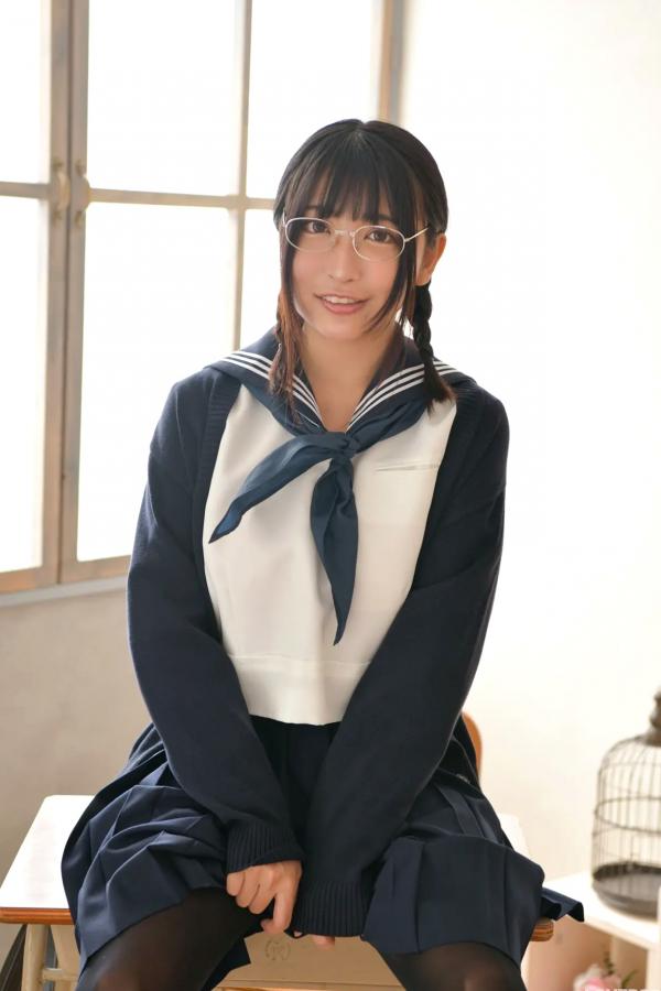 市原薫  [LOVEPOP] Kaoru Ichihara 市原薫 Photoset 01 日本清纯校服黑丝制服写真第45张图片