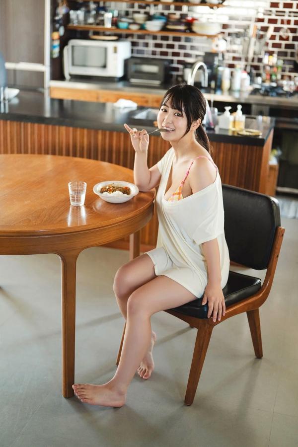   福井梨莉華 - まんまる。日系家居比基尼清纯性感写真第2张图片